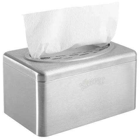 kleenex stainless steel countertop box towel cover|stainless steel kleenex box cover.